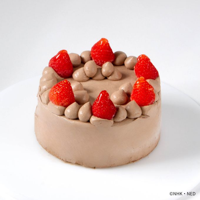 【いないいないばあっ！】 ファーストバースデーチョコレートケーキ≪4号≫ 6