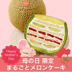 母の日限定！まるごとメロンケーキ 母の日のギフト・プレゼント2025【口コミ2200件越え！高評価★4.74】 母の日のギフト・プレゼント2025 1