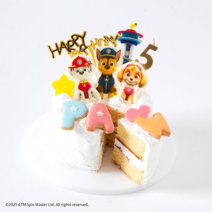 【パウ・パトロール】チェイス オリジナルケーキ 8