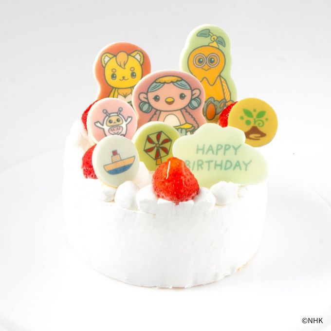 【ファンターネ！】 ファーストバースデーケーキ≪4号≫ 1