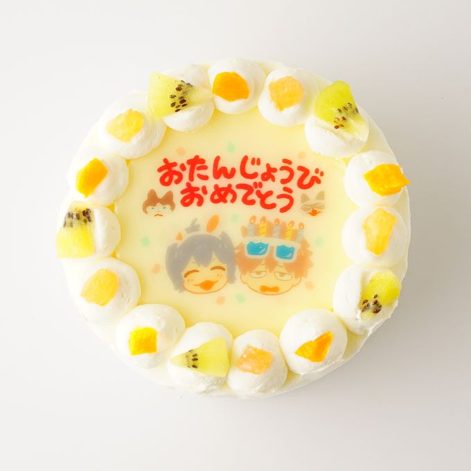 「みおしゅん」のお誕生日ケーキ 1