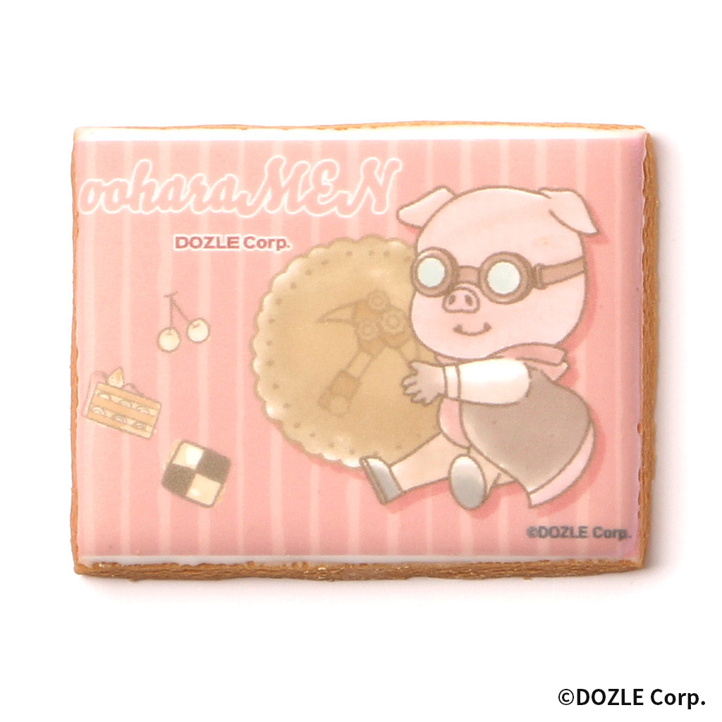 ドズル社」スイーツポップアップストア『SWEETS POP UP STORE』DOZLE Corp.×Cake.jp  アイシングクッキー（おおはらMEN）（Cake.jp ORIGINAL） | Cake.jp