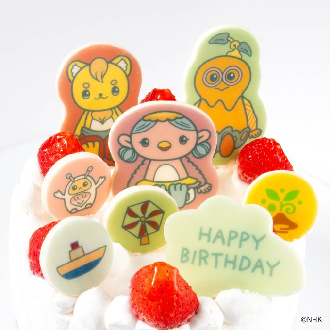 【ファンターネ！】 ファーストバースデーケーキ≪4号≫ 2