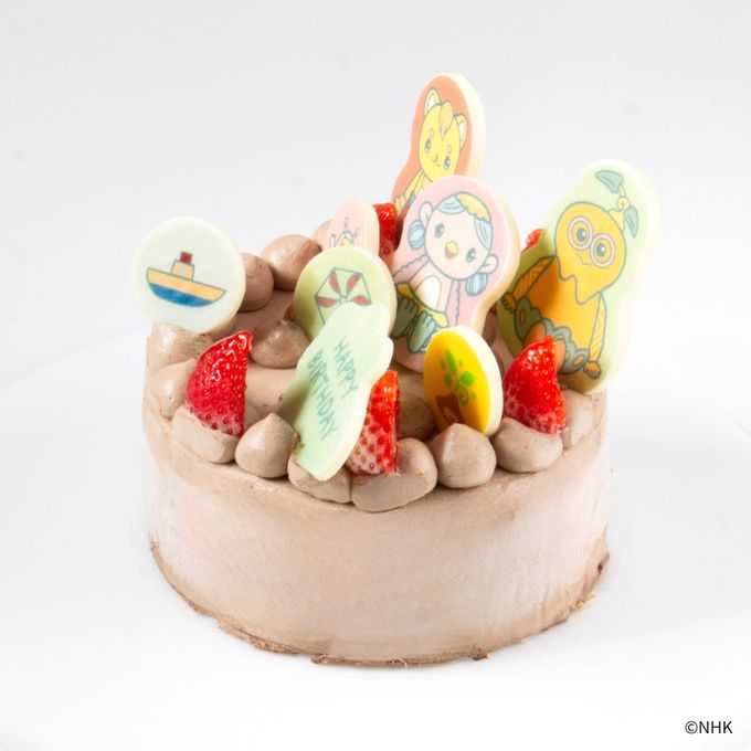 【ファンターネ！】 ファーストバースデーチョコレートケーキ≪4号≫ 3