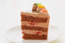 【けえ【島育ち】】丸型写真チョコレートケーキ 6号 18cm 3