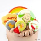 【いないいないばあっ！】 ファーストバースデーチョコレートケーキ≪3号≫ 2