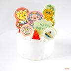 【ファンターネ！】 ファーストバースデーケーキ≪3号≫ 1