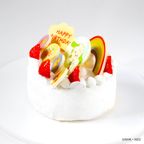 【いないいないばあっ！】 ファーストバースデーケーキ≪4号≫ 3
