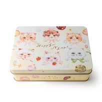 こねこのこねこねクッキー缶 HappyNyao 母の日のギフト・プレゼント2025