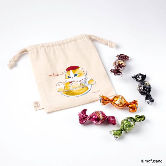 「mofusand」もふもふ巾着入りチョコレート 2