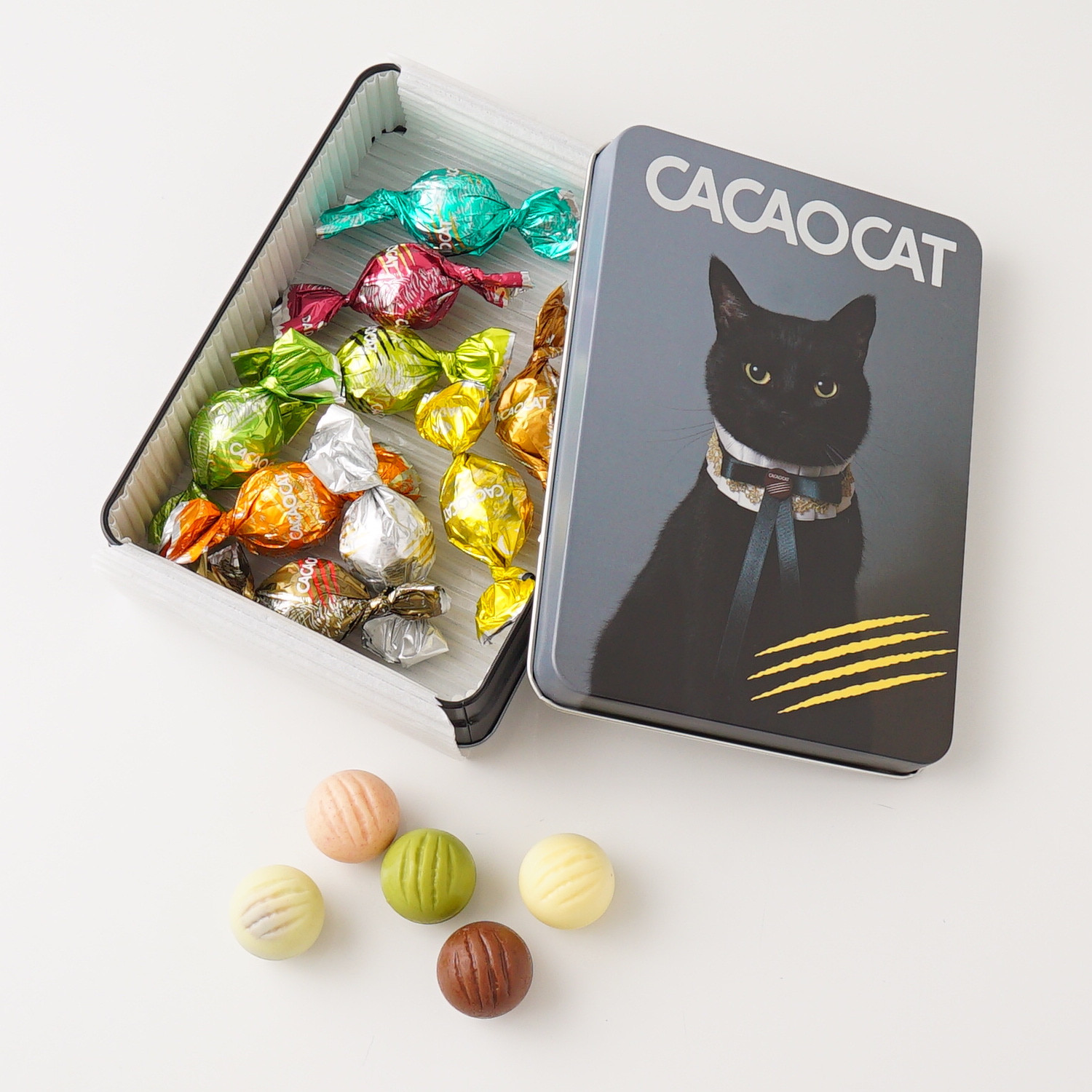 【CACAOCAT】 CACAOCAT缶 ミックス 14個入り CAT 1