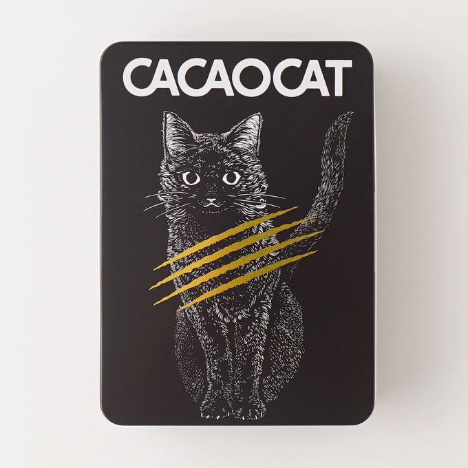 【CACAOCAT】 CACAOCAT缶 ミックス 14個入り BLACK   6