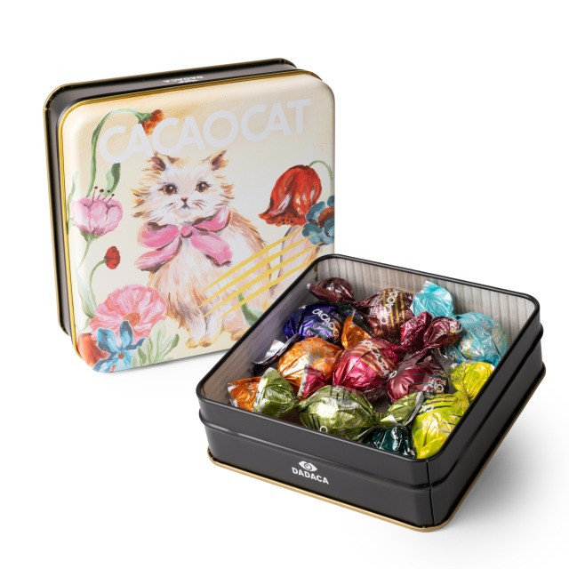 CACAOCAT】 CACAOCAT缶 8個入り FLOWER （CACAOCAT） | Cake.jp