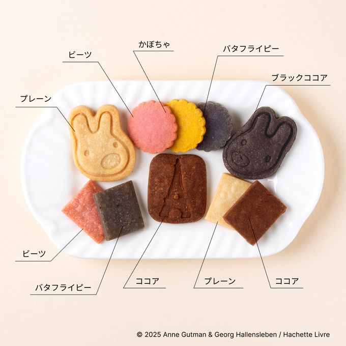 『リサとガスパール』クッキー缶 2