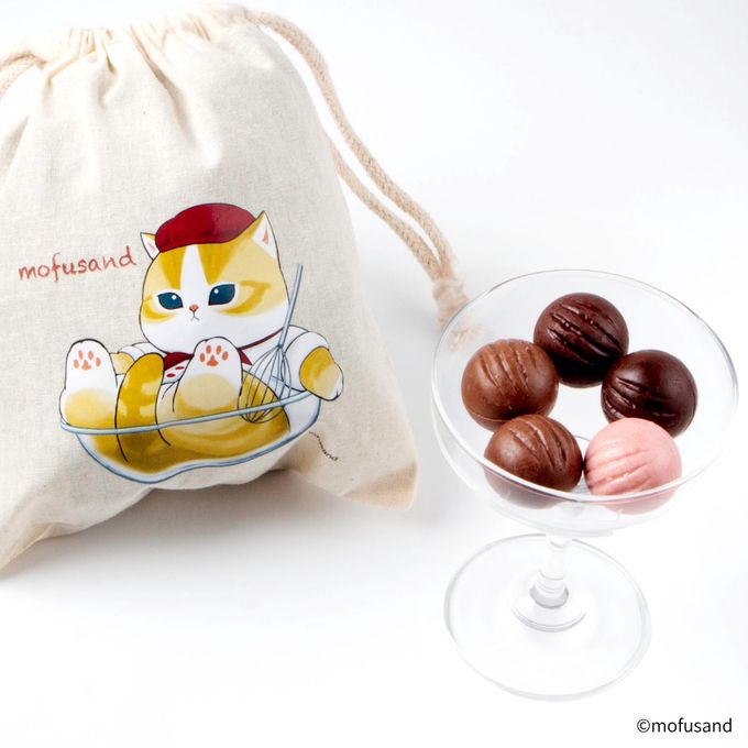 「mofusand」もふもふ巾着入りチョコレート 6