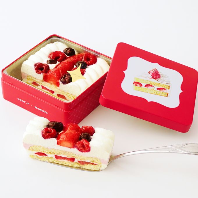 【DADACA×Cake.jp】SWEETS CAN Short cake-スイーツ缶 ショートケーキ-