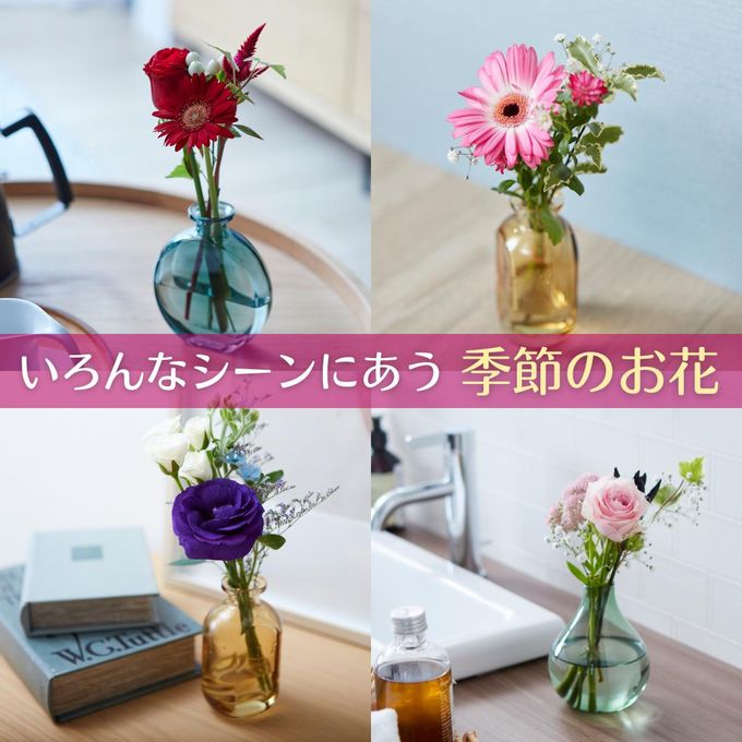 【bloomee】気軽に送れるミニブーケ(ネコポス便でお届け) 2