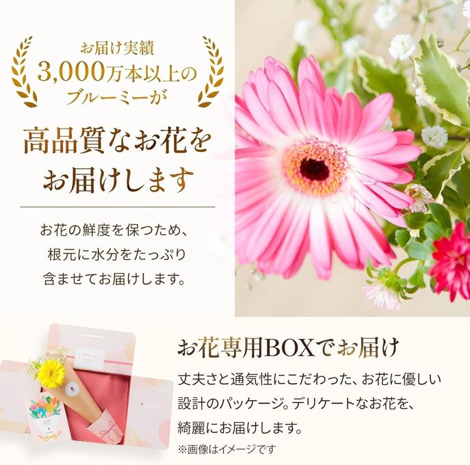 【bloomee】気軽に送れるミニブーケ(ネコポス便でお届け) 4