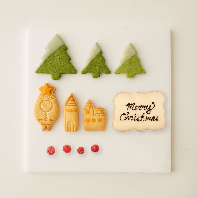 クリスマスのミニチュア風シンプルケーキ 豆乳クリーム 3号 9cm クリスマスケーキ2025 3