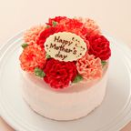 カーネーションケーキ 4号 12cm《Cake.jp限定》 母の日2026 2