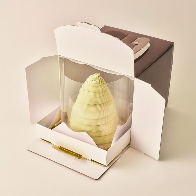 ピスタチオショコラのクリスマスツリーケーキ クリスマスケーキ2025 6