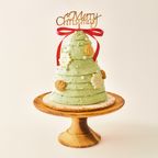 ピスタチオショコラのクリスマスツリーケーキ クリスマスケーキ2025 5