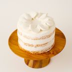 【グルテンフリー】Fluer / フルール 豆乳クリームのファーストバースデーケーキ 3号 9cm ケーキトッパー付き 2