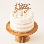 Corbeille / コルベイユ 豆乳クリームのファーストバースデーケーキ 4号 12cm ケーキトッパー付き 1