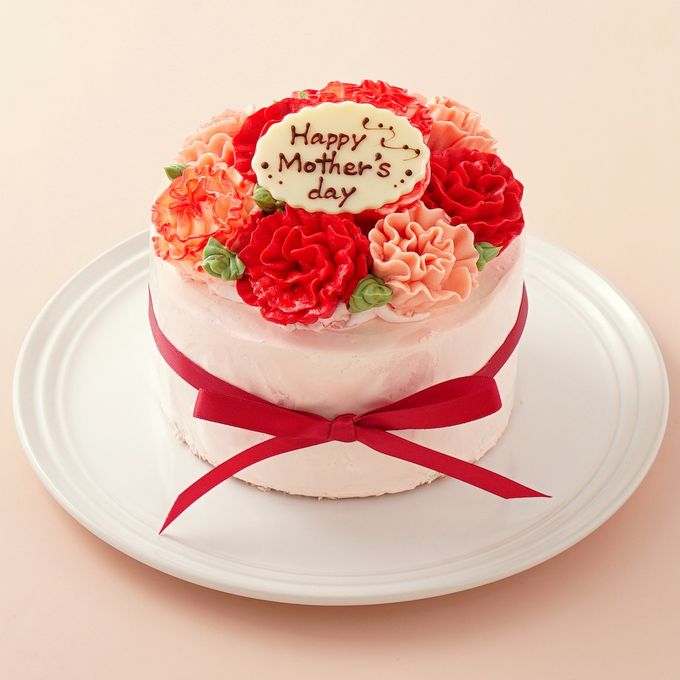 【EUREKA CAKE（ユーレカケーキ）】カーネーションケーキ 4号 12cm《Cake.jp限定》母の日2026