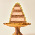 ピスタチオショコラのクリスマスツリーケーキ クリスマスケーキ2025 2