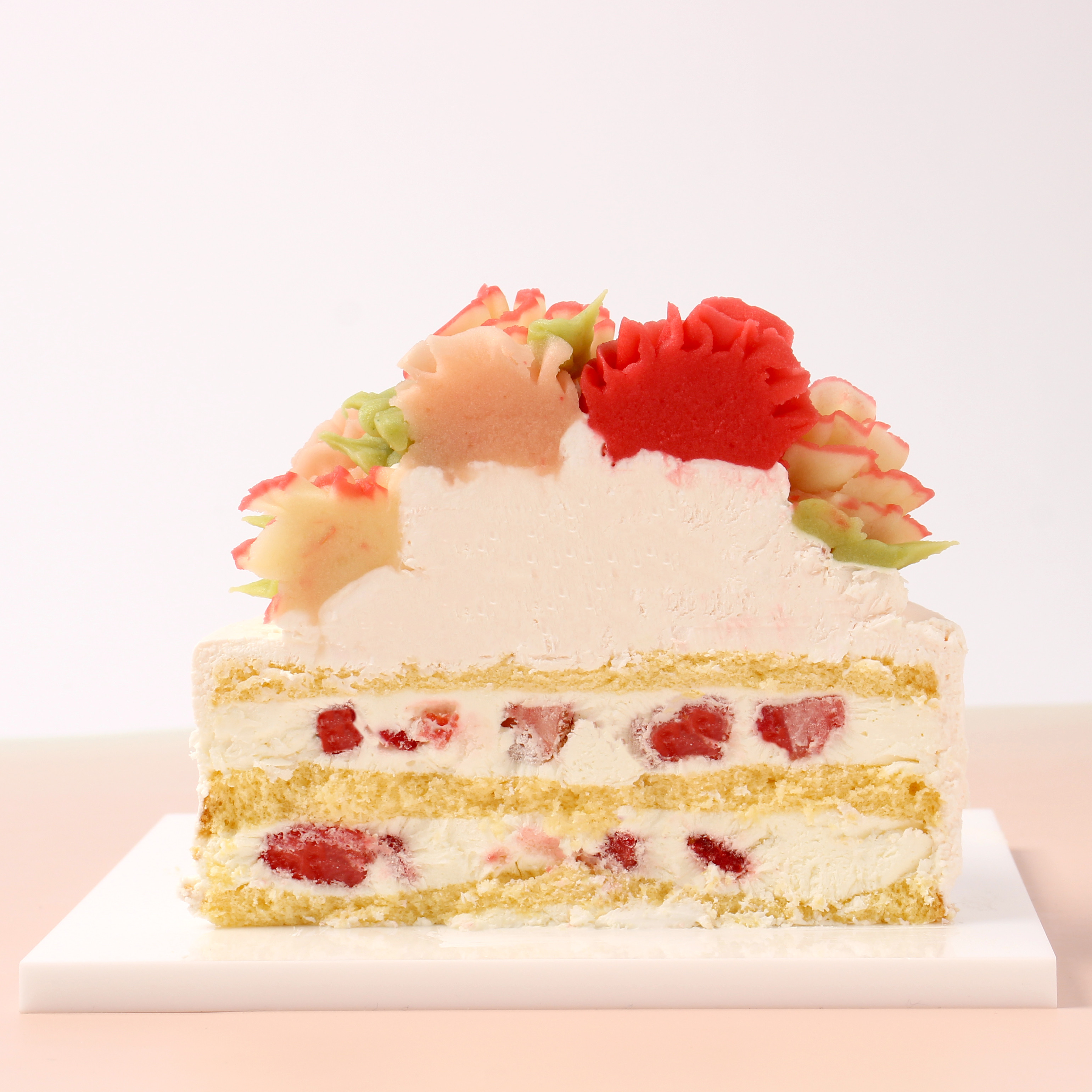 カーネーションケーキ 4号 12cm《Cake.jp限定》 （EUREKA CAKE