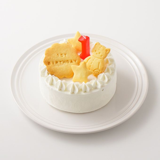 【手作りセット】ファーストバースデーケーキ手作りセット（4号） 3