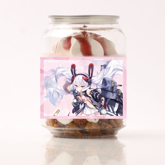 【アズールレーン 】9th アニバーサリー アクリルコースター付きケーキ缶（ラフィー） 2