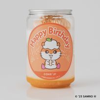 コロコロクリリン ケーキ缶（Happy Birthday ver.）【サンリオキャラクターズ エンジョイアイドルシリーズ】