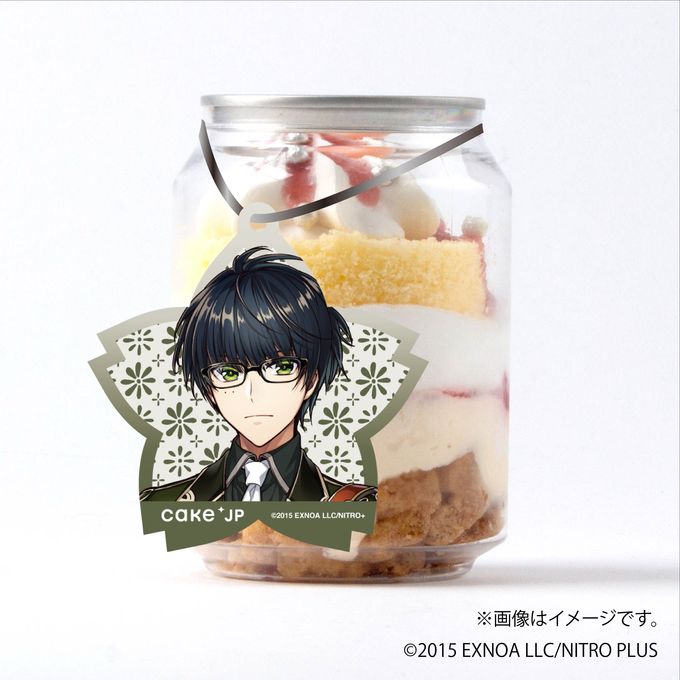 「刀剣乱舞ONLINE」 篭手切江 タグ付きケーキ缶（イチゴカスタード） 1