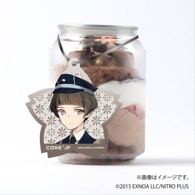 「刀剣乱舞ONLINE」 平野藤四郎 タグ付きケーキ缶（ダブルチョコレート） 1