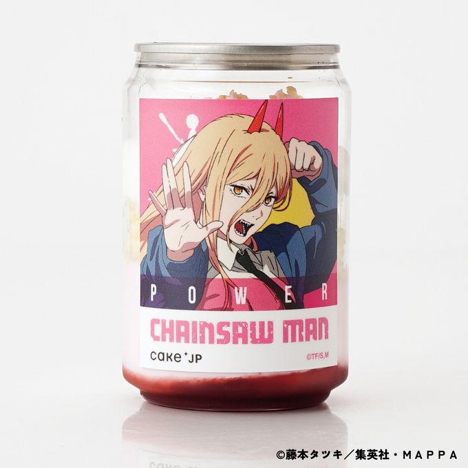 TVアニメ「チェンソーマン」パワー ケーキ缶（ラズベリー味） 1