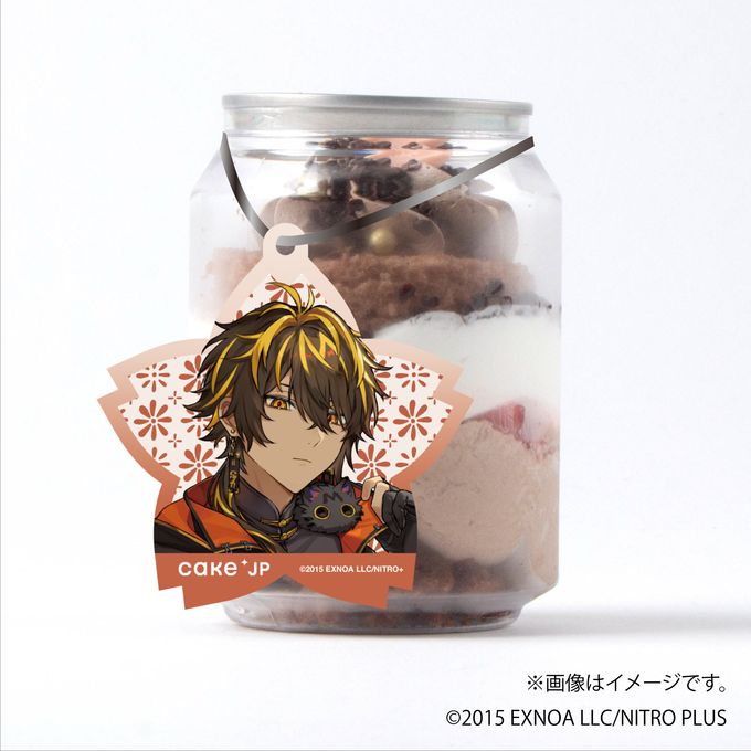 「刀剣乱舞ONLINE」 火車切 タグ付きケーキ缶（ダブルチョコレート） 1