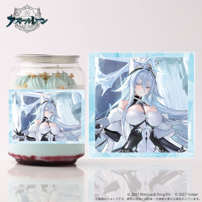 【アズールレーン 】9th アニバーサリー アクリルコースター付きケーキ缶（ソビエツキー・ソユーズ） 1