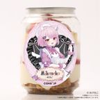 【みけねこ】 アクリルコースター付きケーキ缶（イチゴカスタード） 2