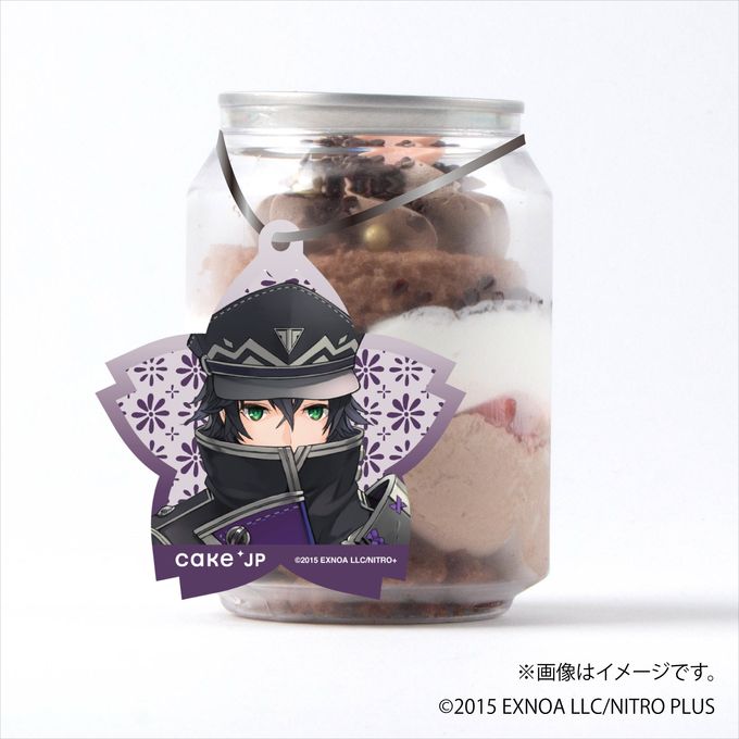 「刀剣乱舞ONLINE」 水心子正秀 タグ付きケーキ缶（ダブルチョコレート） 1