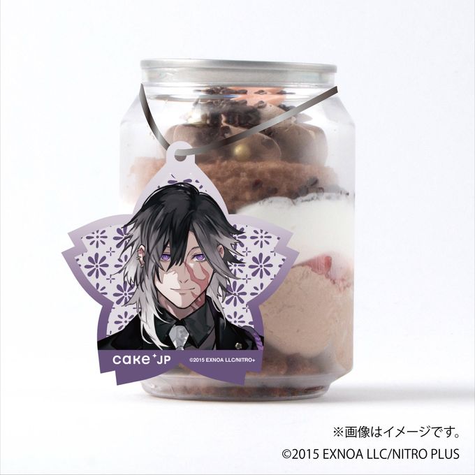 「刀剣乱舞ONLINE」 実休光忠 タグ付きケーキ缶（ダブルチョコレート） 1