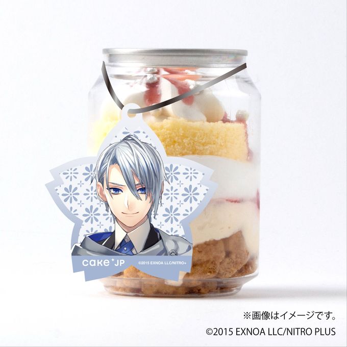 「刀剣乱舞ONLINE」 山姥切長義 タグ付きケーキ缶（イチゴカスタード） 1