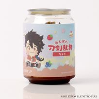 「わんぱく！刀剣乱舞」むつのかみよしゆき オリジナルケーキ缶（チョコ味）