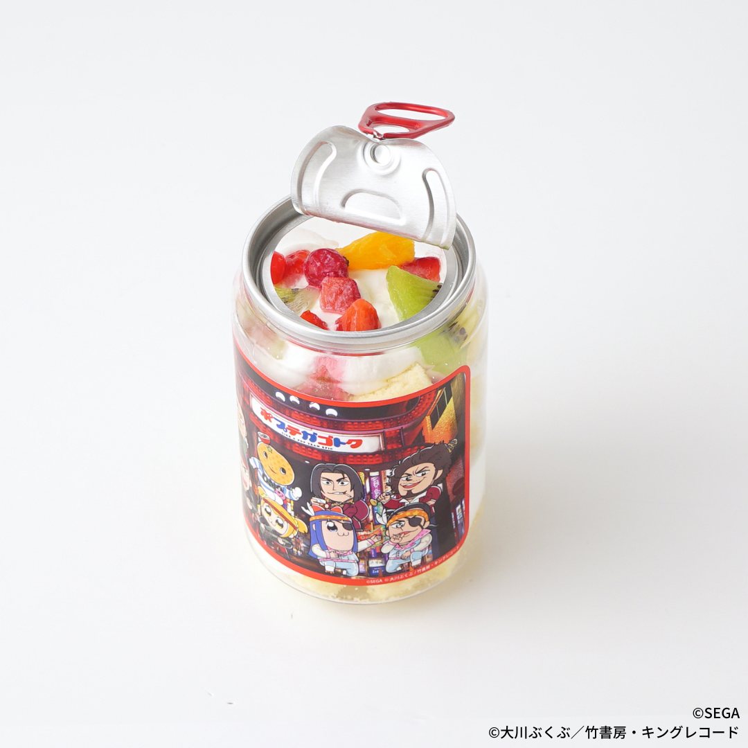 ポプテガゴトク誕生日記念ケーキ缶（全員集合） 2