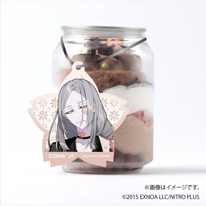 「刀剣乱舞ONLINE」 古今伝授の太刀 タグ付きケーキ缶（ダブルチョコレート） 1