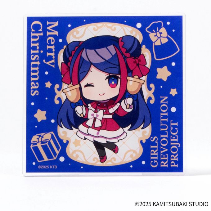 『少女革命計画』佳鏡院 アクリルコースター付きケーキ缶（ブドウ味） 3