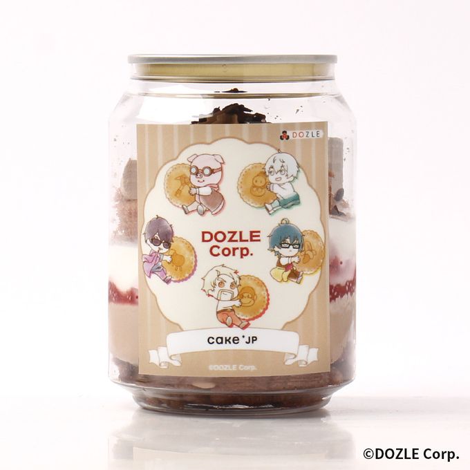 「ドズル社」スイーツポップアップストア『SWEETS POP UP STORE』DOZLE Corp.×Cake.jp オリジナルケーキ缶ダブルチョコレート（全員集合） 1