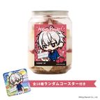 【ヒプノシスマイク-Division Rap Battle-】碧棺左馬刻 コースター付きクリスマスケーキ缶（イチゴカスタード味） 1