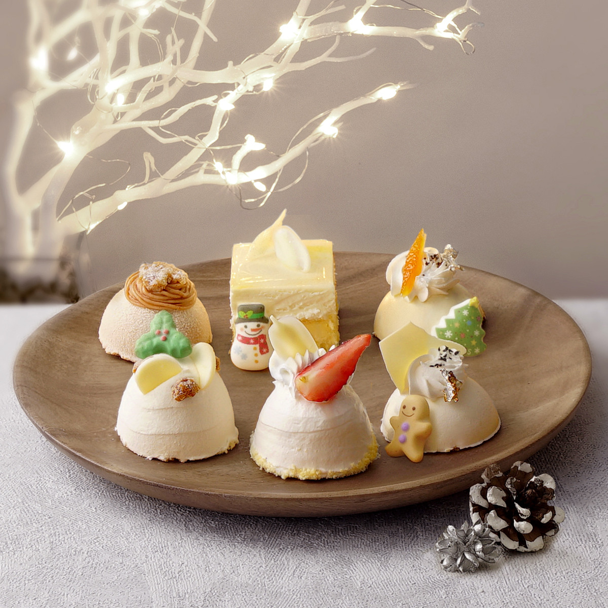 【10 Mineets】White Christmas Cake 6種  1